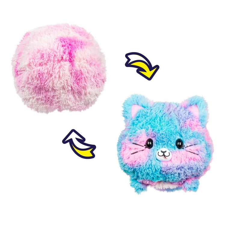 Pikmi Pops Giant Reversible Kessie Cat Surprise Kitty Stuffed Animal Toy with Medium Plush Walmart