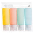 thumbnail image 1 of HBFAGFB Storage Containers with Lids 4pcs Condiment Bottles Reusable Kitchen Packaging Tool D, 1 of 3