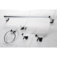 thumbnail image 3 of Kingston Brass BA0104C 4-Piece Bathroom Accessory Set, Polished Chrome, 3 of 5