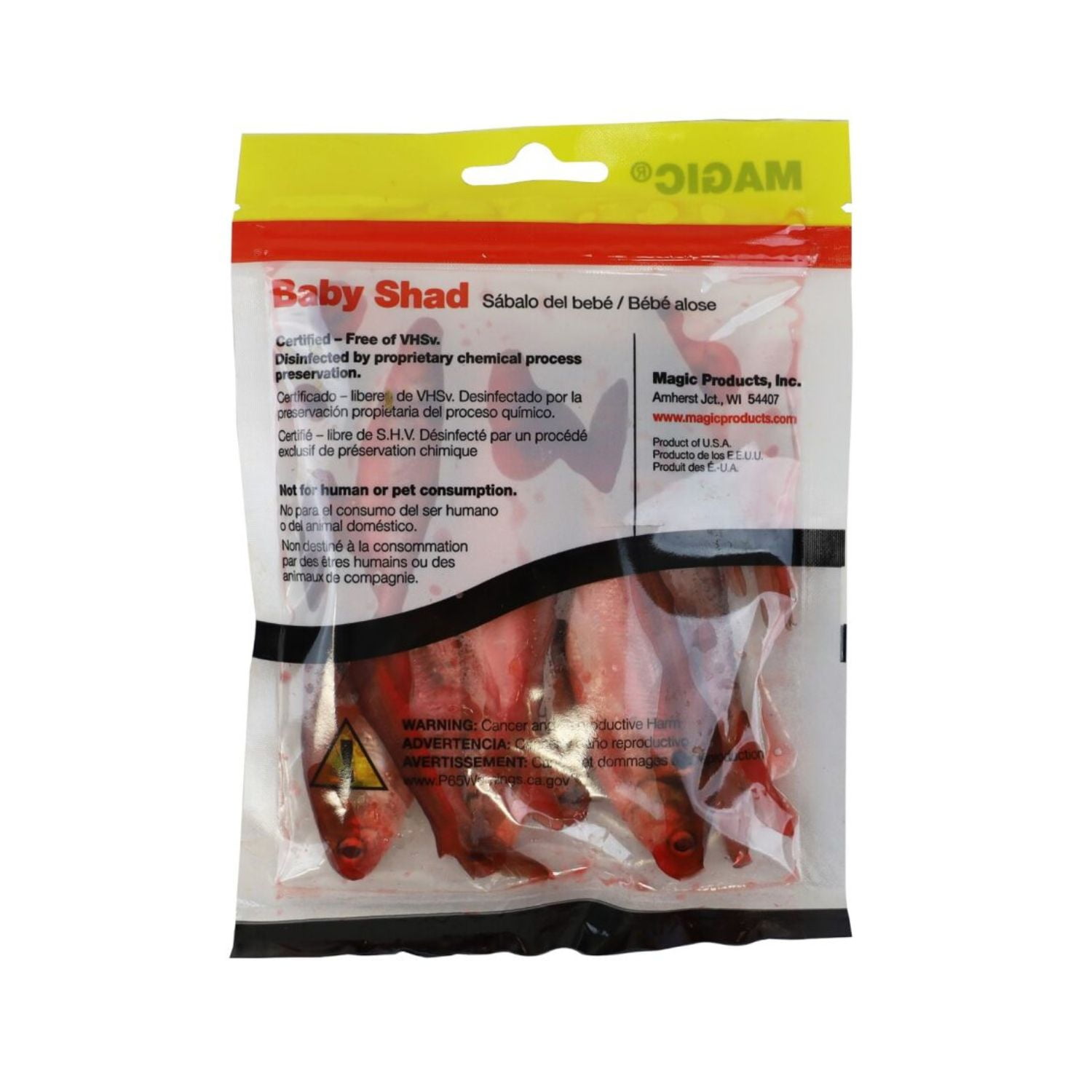 Magic Preserved Shad Bait 4 oz. – Red