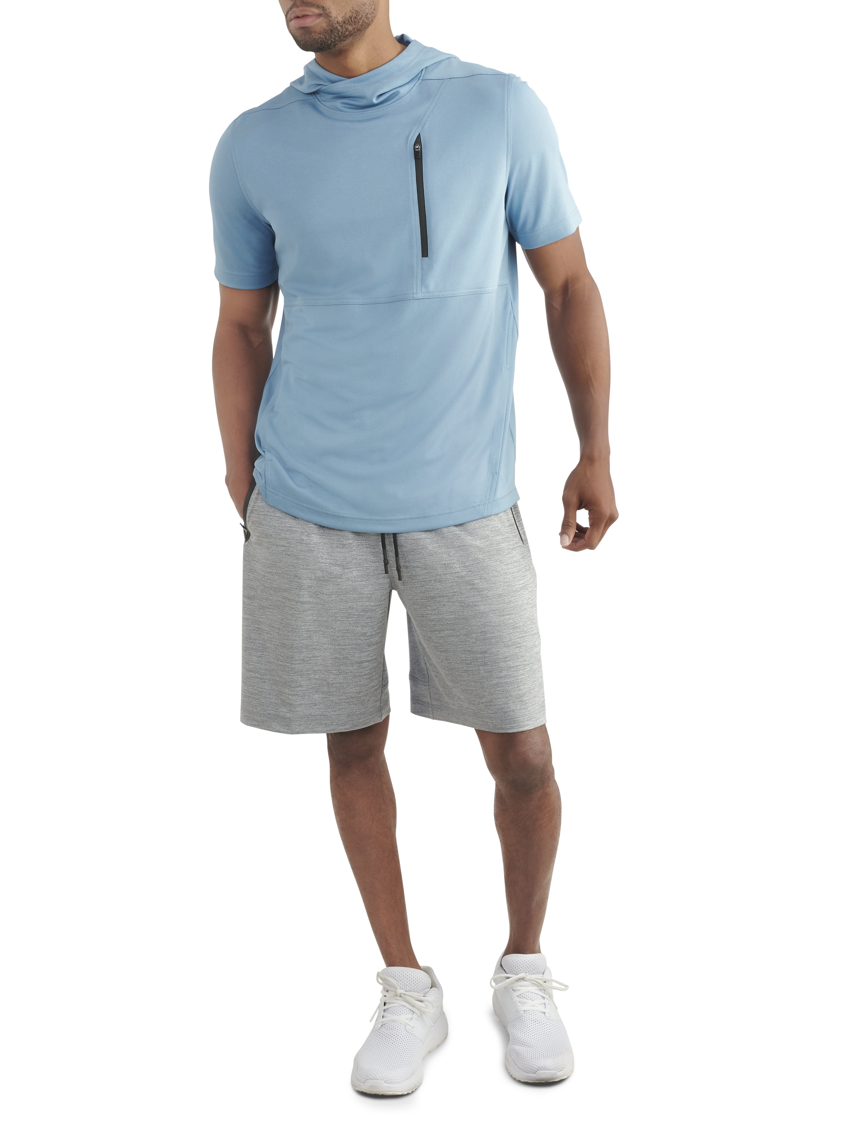 Russell short shop sleeve hoodie