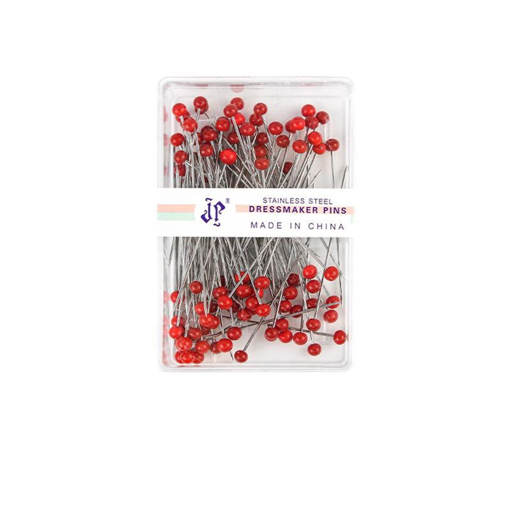 Straight Quilting Pins Package of 80 1.75 Long Plastic Head Metal Pin  Sewing Notion AY01