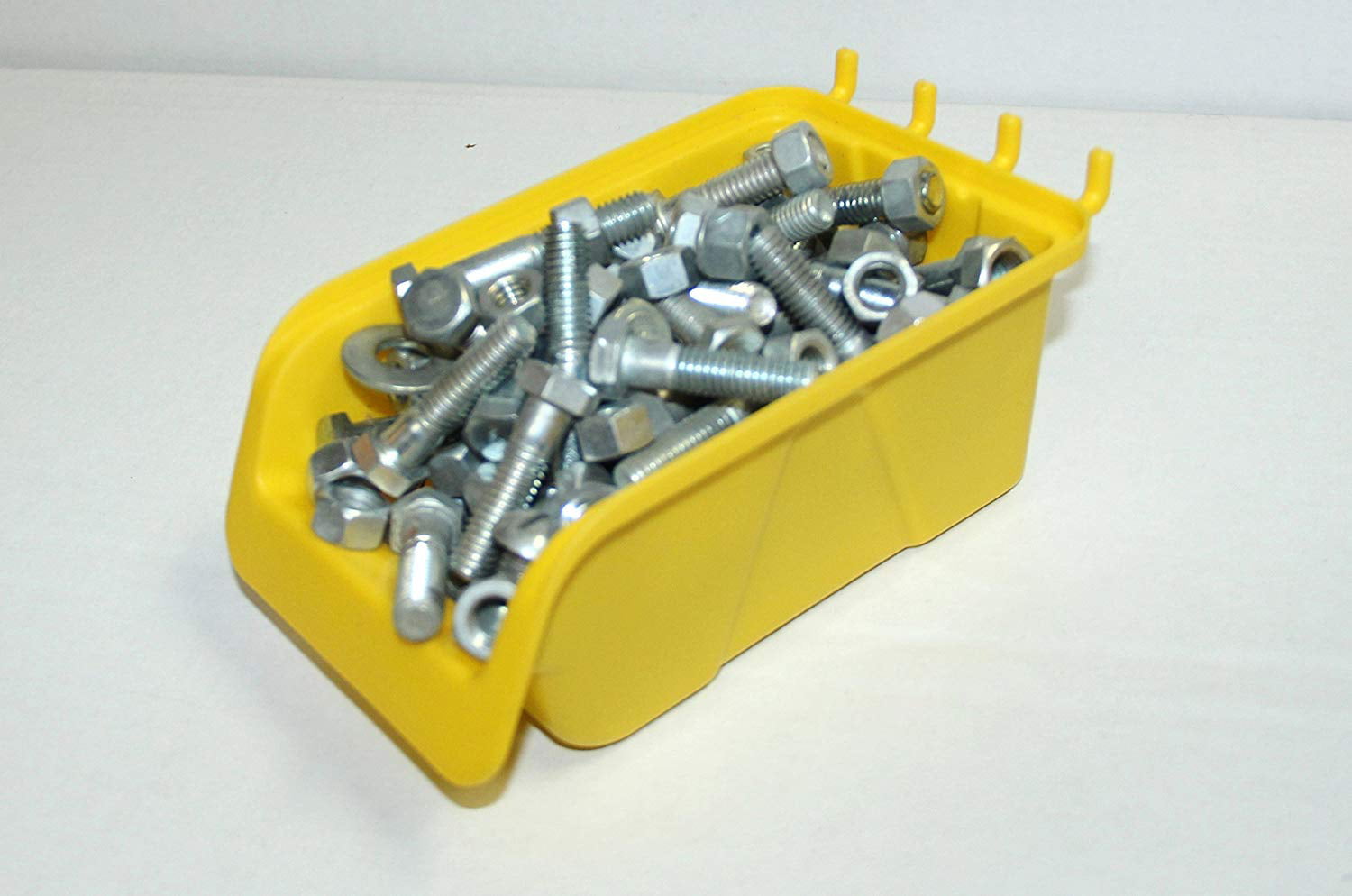 8 Pcs Pegboard Bin Kit Parts Storage Craft Organizer Tool Workbench Accessories 