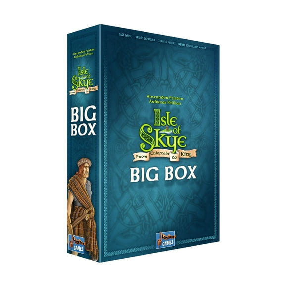 Lookout Games Isle of Skye from Chieftain to King Big Box Board Game | Fast-Paced Tile Placement Strategy Game for Adults and Kids | Ages 8+ | 2-5 Players | Average Playtime 60 Minutes | Made