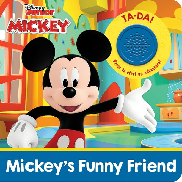 Disney Junior Mickey Mouse Funhouse: Mickey's Funny Friend Sound Book  (Board book) 