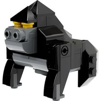 Brick Loot Gorilla Building Kit – Jungle Ape Figure Toy Compatible with LEGO – Interlocking Brick Animal Set for Kids & Adult Collectors