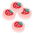 thumbnail image 4 of Miangastore 4pcs Glow in the Dark Thumbstick Grips for Switch Controllers, Cute Fruit Design Joystick Caps, Silicone Button Covers for Gaming Accessories, 4 of 8