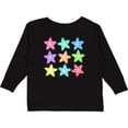 thumbnail image 3 of Inktastic Starfish in Rainbow Colors Boys or Girls Long Sleeve Toddler T-Shirt, 3 of 5