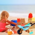 thumbnail image 2 of De Juguetes De Playa, Juego De Arena, Juguetes De Baño Para Bebés, Moldes De Arena Para Niños, Juego De Playa De Jardín De Verano 6 Piezas Moyic FN007201-01, 2 of 6