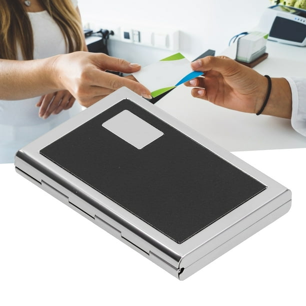 Estuche Delgado para Tarjetas de Crédito 6 Ranuras que Bloquean la Tarjeta de Regalo Estuche para Almacenamiento de Tarjetas de Visita para Mujeres Y Hombres Diseño de Botones ANGGREK Otros