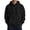Black, variant on Men's Fleece Hoodie Long Sleeve Hooded Sweatshirt Casual Basic Fall Winter Drawstring Pullover Hoodie With Pocket Black 2XL