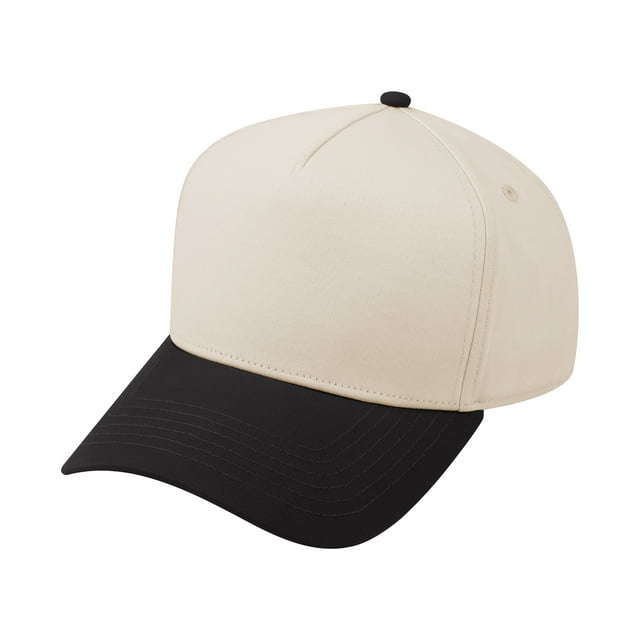 TOPTIE Unisex Cotton 5 Panel Snapback Trucker Cap