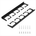 thumbnail image 1 of Estante para Cañas de Pescar de Hierro Forjado, Se Puede Colgar en la Pared o en el Techo, Soporte Horizontal, Puede Acomodar 6 Cañas de Pescar, 1 of 7