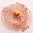 thumbnail image 4 of Destyer 3-Tier Fruit Vegetable Basket Stylish and Practical Kitchen Organizer Copper 1Set, 4 of 6