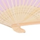 1 PCS Rose Bambou Pliant Ventilateurs Ventilateurs de Poche en Papier Plié Fan pour Fête de Mariage et la Décoration de la Maison – image 4 sur 6