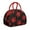 Red, variant on Rasta Marijuana Leaf Insulated Lunch Tote – Bold Weed Aesthetic, Large Capacity Reusable Bag for Work and Snacks