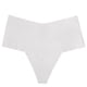 thumbnail image 1 of Gibobby Calzoncillos de encaje para mujer Ropa interior de algodón de tanga de seda de hielo sin costuras para mujer(Blanco,XL), 1 of 4