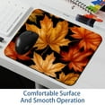 thumbnail image 6 of Maple Leaves Square Gaming Mouse Pad, 8.3x9.8 Inch Non-Slip Rubber Bottom Printed Mousepad for Office and Gaming, 6 of 6