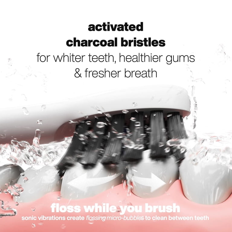 AquaSonic Pulse Electric Toothbrush, Whitening Bristles photo 6