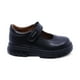 thumbnail image 3 of Zapato escolar Coqueta para niña de piel en negro Thunder con detalle perforado, 3 of 7