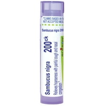 Boiron Sambucus Nigra 200CK, Homeopathic Medicine for Hoarseness With Painful Cough And Nasal Congestion, 80 Pellets