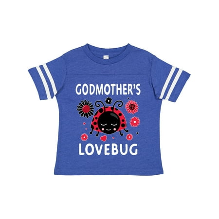 

Inktastic Valentine s Day Godmother s Lovebug Gift Toddler Boy or Toddler Girl T-Shirt