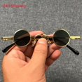 thumbnail image 2 of 2022 nuevas gafas de sol redondas punk gafas de sol retro para hombres y mujeres marco ultra pequeño estilo hip hop Ins moda Dropshipping Tan Jianjun  unisex, 2 of 2