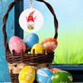 thumbnail image 2 of Pascua Colgante Puerta De Pascua Decoraciones Para Colgar En La Pared Feliz Pascua Cartel Impreso Jardín Hangtag Artesanía Para La Decoración Del Hogar Regalos De Jardinería Serendint HA042631-01, 2 of 6