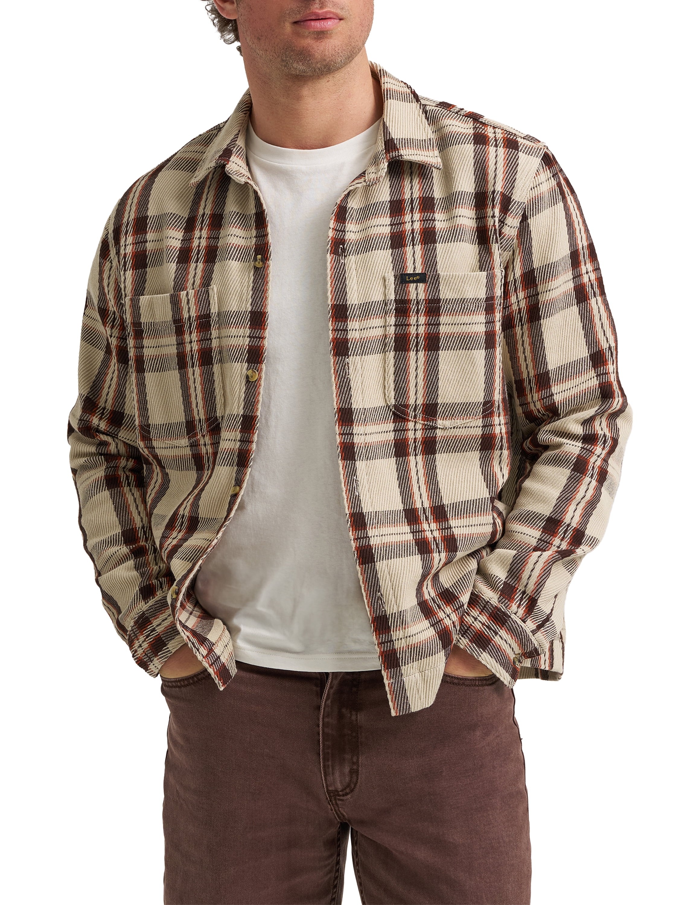 Lee® Men's Heritage Plaid Overshirt