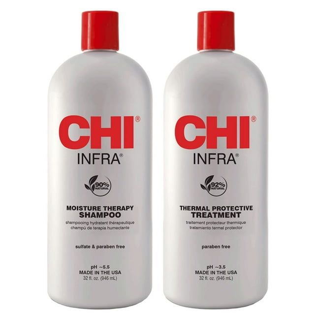 Infra Duo Ensemble Shampooing & Traitement 32oz