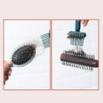 thumbnail image 3 of OAVQHLG3B Hair Brush Cleaning Tool 2 In 1 Comb Cleaning Brush Hair Brush Cleaner Mini Hair Brush Remover For Hair Removal Home And Salon Use, 3 of 4