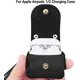 thumbnail image 4 of Charging Case Cover for Apple Airpods , PU Leather Case with a Couple of Drooping Tassels for Apple Airpods 1 / 2 Charging Case - Black, 4 of 4