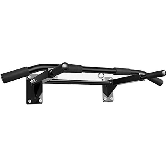 Pull-up Bar Wall Mounted Including Accessories Dip Station For Strength Training Home Gym Wall Steel Gym Bar Maximum Load 350 Kg