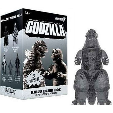 Super7 Collectible Godzilla Action Figure, PVC Silver
