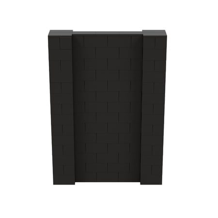 EverBlock 5’ x 7’ Wall Kit | Modular Building Blocks | Wall System for Building, Display & Structures | Room Divider & Partition | Easy to Connect & Reuse | Indoor & Outdoor Use