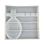 TINYSOME Spoon Storage Tray Epoxy Resin Mold Tableware Rack Plate Casting Silicone Mould