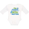 thumbnail image 3 of Inktastic Space Im Going To Be a Big Brother Boys Long Sleeve Baby Bodysuit, 3 of 5