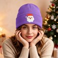 thumbnail image 2 of Wioihee Embroidered Knit Cuffed Beanie for Men Women Tactical Winter Warm Hat, 2 of 6