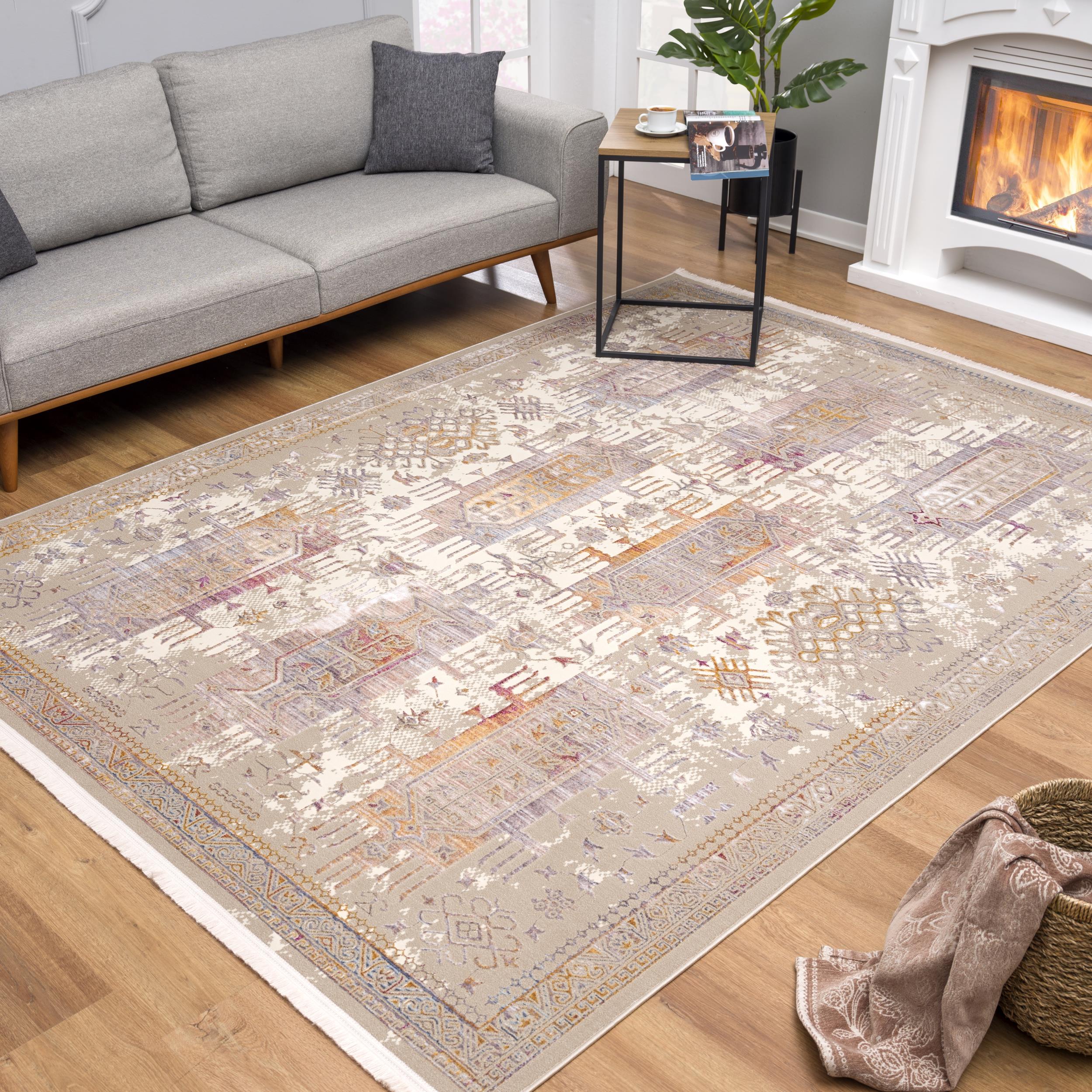 Rug Branch Amalfi Collection Modern Oriental Runner Area Rug