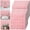 Pink, variant on 3D Foam Brick Wallpaper Peel and Stick Red Brick Color, 60 Pack