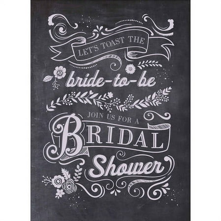 Let's Toast The Bride-To-Be Standard Bridal Shower Invitation