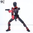 thumbnail image 3 of (Assembly Completed) T13 Action Figure Set,Dummy 13 Robot Action Figure, Lucky 13 Collectible Action Figure Articulated, 3 of 7