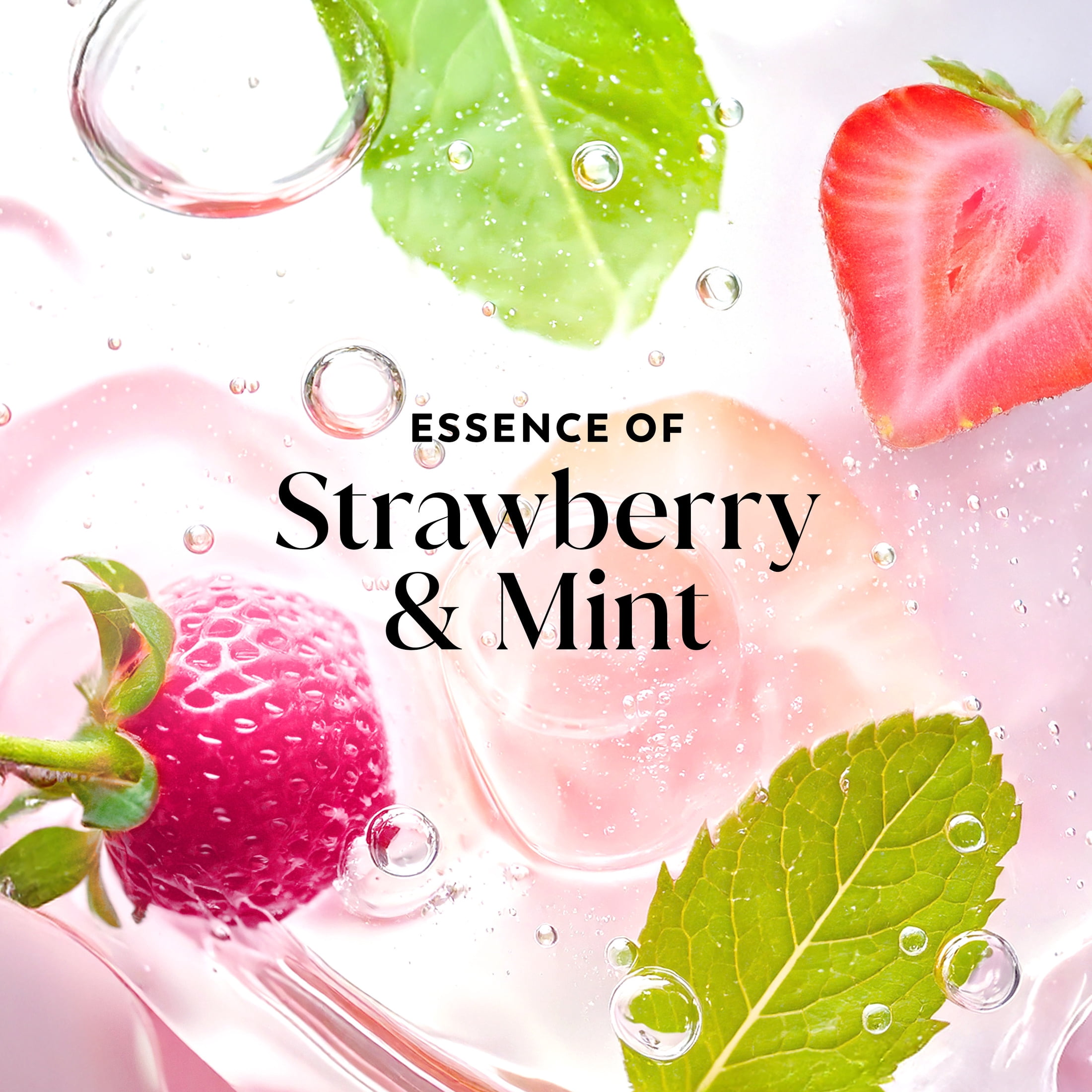 Olay Fresh Radiance Body Wash, Strawberry Mint, with Vitam