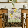 thumbnail image 4 of Sm:)e Rabbits Ducks Floral Leaves Easter Table Runner 13x72 Inch, 4 of 6