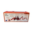thumbnail image 3 of Kubota Farm Backhoe Loader, Orange - New Ray SS-33123 - 1/32 Scale Model Vehicle Replica, 3 of 4