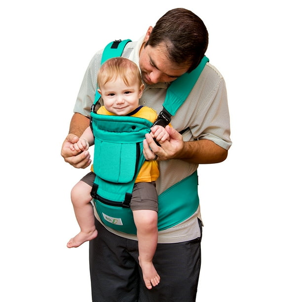 Babysteps Ergonomic Baby Carrier With Hip Seat For All Seasons 6 Comfortable Safe Positions Carrier For Infant Toddlers Adjustable Waistband Maximum 48 8 Perfect For Alone Nursing And Hiking Walmart Com