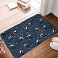 thumbnail image 6 of Bingfone Christmas Dachshund Door Mat 16"x24" Front Entrance Non-Slip Low Profile Washable for Entryway, 6 of 7