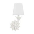thumbnail image 4 of 571-OP-MT Crystorama Lighting Broche - 1 Light Wall Sconce-15 Inch Tall and 6.5 Inch Wide-Matte White Finish, 4 of 7