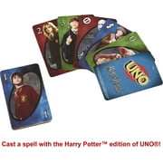 UNO Harry Potter Themed Card Game for 2-10 Players Ages 7Y+