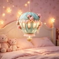 thumbnail image 5 of Acrylic Hot Air Balloon Hanging Ornament Window Wall Decor 2D Acrylic Suncatcher Light Reflecting Decorative Pendant for Wedding Party Room Garden Home Decoration Gift, 5 of 5